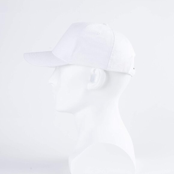 Unisex Washed-pink + White Baseball Cap Cotton Fits Washed Denim Adjustable Hat - Picture 3 of 6